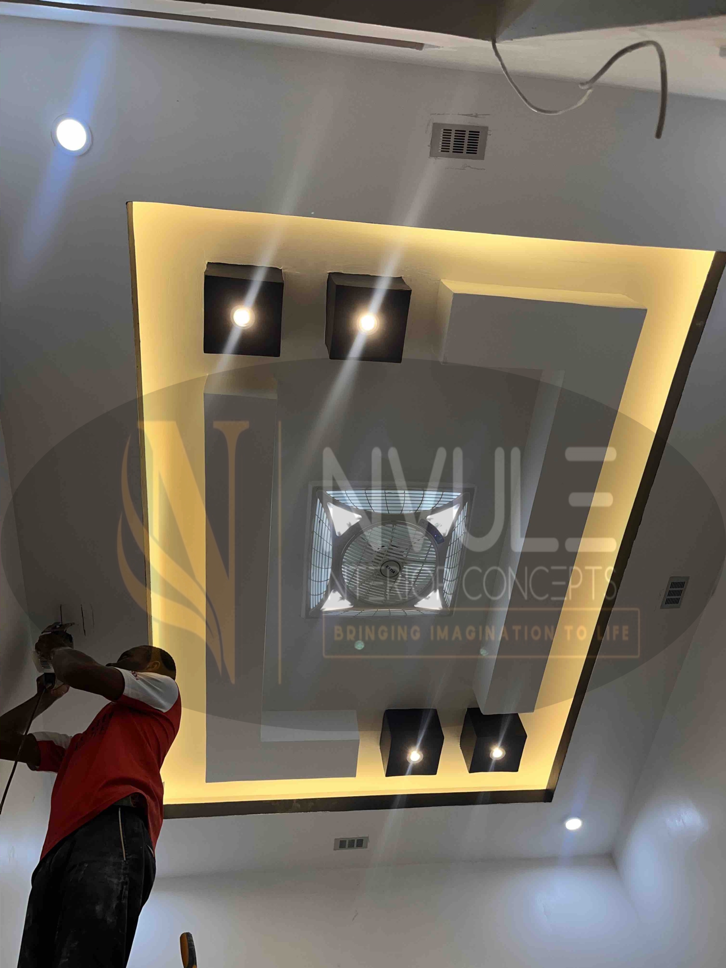 Finished office space